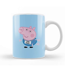 Peppa George Kupa Bardak Porselen