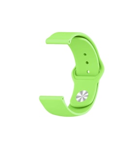 Samsung Galaxy Watch Active 2 40mm Uyumlu 20mm Kordon Klasik Yumuşak Geçmeli Spor KRD-11 Kayış