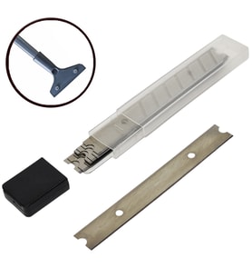 Cam Seramik Fayans Yer Kazıyıcı Kazıma Yedek Uç Bıçağı -10 Lu Paket