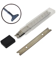 Cam Seramik Fayans Yer Kazıyıcı Kazıma Yedek Uç Bıçağı -10 Lu Paket