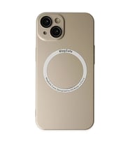 Apple İphone 14 Plus Kılıf Jack Magneticsafe Lens Silikon - Gold