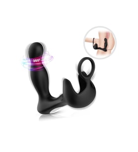GALE MAX 360° Rotasyonlu Perine ve Testis Uyarıcı Halkalı Masaj Vibratör