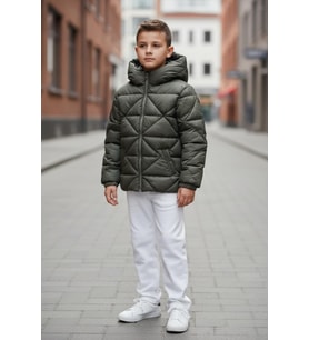 Erkek Çocuk Şişme Mont 51378 (Haki)