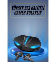 Oyuncu Kulaklığı Mikrofonlu Kablosuz Gaming Kulaklık Powerban Yüksek Ses Kaliteli