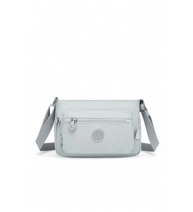 Smart Bags Krinkıl Açık Gri Kadın Çapraz Askılı Çanta SMB 3270
