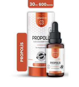 Propolis Suda Çözünebilir Damla 30 Ml 600 Damla