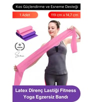 #PilatesBandı Pilates Bandı Latex Direnç Lastiği Fitness Yoga Egzersiz Esneme Kas Güçlendirme Spor B