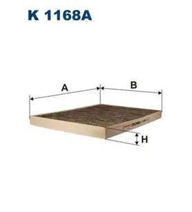FILTRON K1168A Polen Filtresi (Karbonlu) 82205905 K82205905