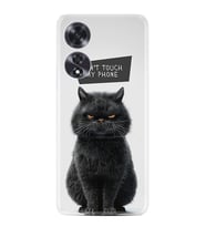 Oppo A60 Kılıf Boutique Baskılı Resimli Don't Touch Cat Pcode -011