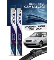 Hyundai Accent hatchback Silecek Takımı 2000-2006 Uyumlu 500MM/450MM