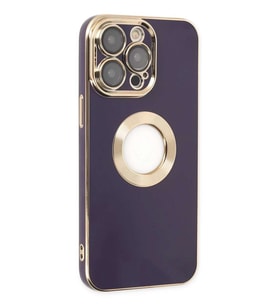 iPhone 14 Pro Kılıf Store Silikon - Derin Mor
