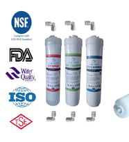 AQUAFLY 12" İNLİNE 3LÜ SU ARITMA FİLTRESİ KAPALI KASA CİHAZ UYUMLU