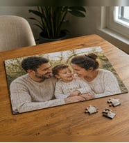 Kişiye Özel Fotoğraflı 140 Parça Ahşap MDF Puzzle