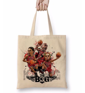 The 3 Big Chicago Bulls Bez Çanta Uzun Saplı
