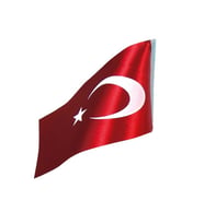 İnter Çift Kat Masa Bayrağı 15X22,5