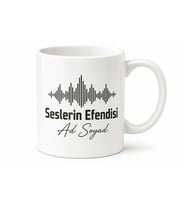 Seslerin Efendisi Ses Mühendisi İsimli Kupa Bardak Hediye