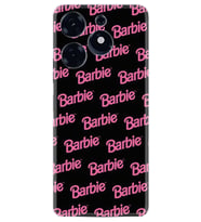 Tecno Spark 10 Pro Kılıf Resimli Desenli Baskılı Silikon Barbie 1404