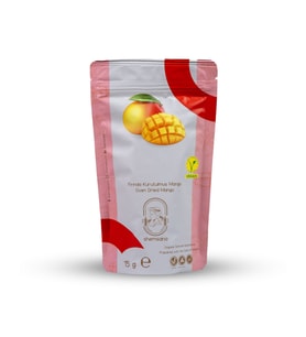 Shemsana Fırında Kurutulmuş Mango 15 gr Şekersiz Katkısız Meyve Kurusu