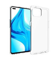 Oppo Reno 4 Lite Uyumlu Kılıf Zore Süper Silikon Kapak (Renksiz)