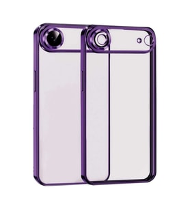 İphone 17 Air Razer Lensli Silikon - Açık Mor