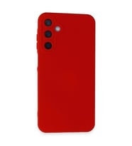 Samsung Galaxy A05s Kılıf Nano İçi Kadife Silikon - Kırmızı