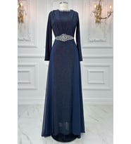 Cevher Abiye Lacivert ISR956