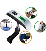 Fithome 50 Kg Dijital Askılı Bagaj Tartısı Lcd Ekranlı Elektronik Bavul Kantarı Hassas El Terazisi