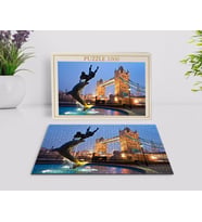 BK Home Londra Manzara 1000 Parça Profesyonel Puzzle-10