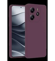 Redmi Note 14 4G Kılıf First Silikon - Mürdüm