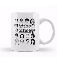 The Office Faces Kupa Bardak Porselen