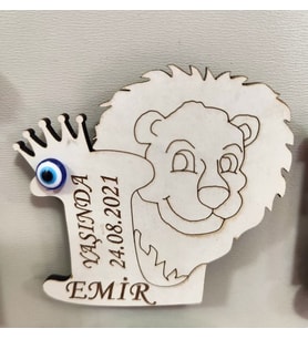 magnet aslan modeli 25 adet