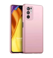 Microsonic Matte Silicone Xiaomi Poco M3 Pro Kılıf Rose Gold