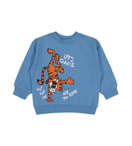 Civil Boys Lets Dance Baskılı 2-5 Yaş Sweatshirt - Mavi