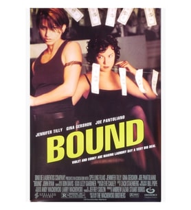 Bound - Original Vintage Tablo Ahşap Poster Dekoratif