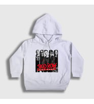 Presmono Unisex Çocuk Beyaz Time Bomb Skid Row Kapüşonlu Sweatshirt 432841tt (Beyaz)