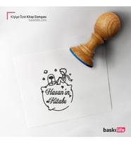 Küçük Prens Kişiye Özel Kitap Damgası Kitap Mührü Kaşe Kitap Mühür Özel Damga 388