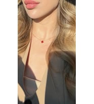 kararmaz çelik van cleef modeli kolye