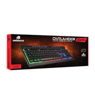 GAMEBOOSTER G69K Outlander Rainbow Aydınlatmalı Membrane Oyun Klavyesi