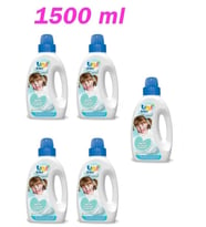 Uni Baby Aktif Sıvı Çamaşır Deterjanı 5*1500ml Toplam 7500ml