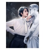 Galatea! Jimin Ve Pygmalion Prensi! Jungkook Tablo Ahşap Poster Dekoratif Kod241