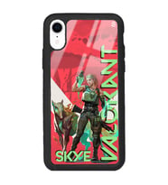 iPhone XR Valorant Skye Tasarımlı Glossy Telefon Kılıfı