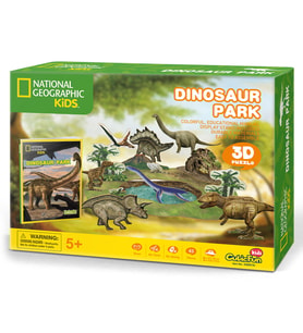 CubicFun National Geographic Kids 3D Puzzle Dinozor Parkı