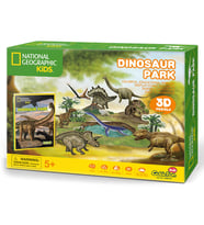 CubicFun National Geographic Kids 3D Puzzle Dinozor Parkı