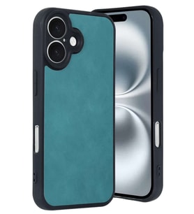 iPhone 16 Kılıf Aras Deri Kapak - Açık Yeşil