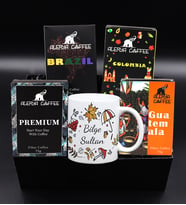 Alerya Dünya Kahveleri & Alerya Coffee Sonbahar Kupa Hediye Seti