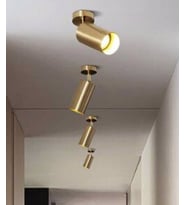 MYLİGHTS 1 ADET FİYATI LED APLİK LED SPOT LED AVİZE ESKİTME HAREKETLİ  GÜN IŞI AMPULLÜ  (Eskitme Altın)