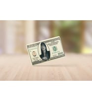 100 Dollar Baskılı  /Kredi Kartı & Akbil Sticker Kaplama