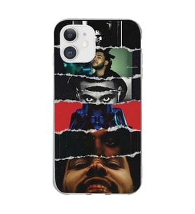 Iphone 11 Uyumlu The Weeknd Tasarımlı Şeffaf Telefon Kılıfı