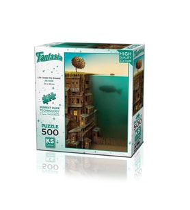 Nessiworld 20045 Yer Altında Yaşam 500 Parça Puzzle -KS Puzzle