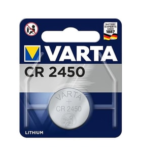 Varta CR2450 3 Volt Lityum Pil Tekli (Siyah)